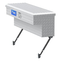 UWS EC30131-MK2 72 Inch Heavy Wall Aluminum Truck Bed Side Tool Box, Silver