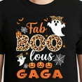 thumbnail image 3 of Cute Leopard Fab Boo Lous Gaga T-Shirt – Spooky Halloween Theme – Unisex Costume Wear, 3 of 6