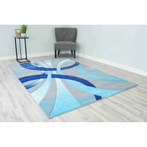 Premium Rug Design 2308 - 7'8"x10'8", Ocean