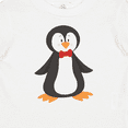 thumbnail image 4 of Inktastic Cute Penguin, Penguin With Red Bow Tie Boys or Girls Baby T-Shirt, 4 of 5