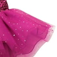 thumbnail image 6 of TTAO Kids Girls Mermaid Tutu Dress Ballet Dance Mesh Skirt Ballerina Gymnastics Leotard Rose Red 8, 6 of 7