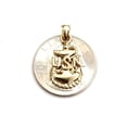thumbnail image 4 of 14k yellow Gold USN Pendant United States Navy military anchor fine jewelry 2.5g, 4 of 12