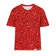 thumbnail image 4 of Tops de Algodón para Mujeres Impreso Cuello Redondo Mangas Cortas Casual, Camiseta para el Hogar Y el Uso Diario, 4 of 4