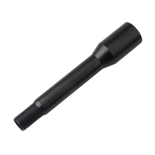 sweethay Extensor de perilla de cambio manual de tolerancia a altas temperaturas negro Extensión universal para automóvil de 5.5 ″ Vehículos, repuestos y accesorios Mis
