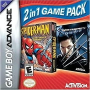 Spider-Man Mysterios Menace/X2 Wolverine Bundle - Game Boy Advance