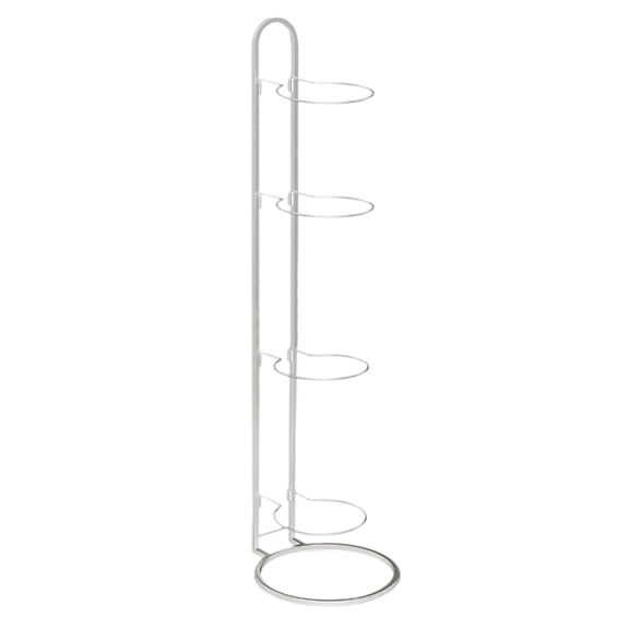 Football Basketball Organizers Stand 4 Tiered Cube Vertical Display Rack for Various Sport Equipment Storage Holder