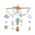 thumbnail image 1 of Móvil para cuna de bebé, campana para cama, carillón de viento para techo, bola de fieltro, decoración colgante Estilo A, 1 of 9