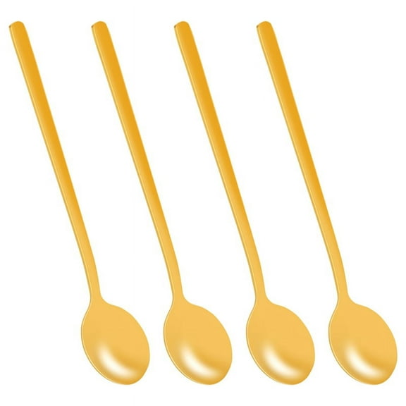 4 x Coffee Spoons-gold
