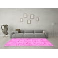 thumbnail image 3 of Ahgly Company Indoor Rectangle Oriental Pink Traditional Area Rugs, 5' x 8', 3 of 4