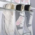 thumbnail image 2 of Upgraded New Hanging Organizer Shoes Bag Holder Room Door Back Storage Bags Shoe Rack Hanger Practical Storage Tidy Organizer Bags white, 2 of 4