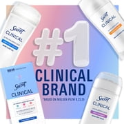 Secret Clinical 100HR Antiperspirant Deodorant, Invisible Solid, Stress Response, 1.6 oz