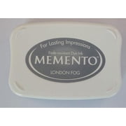 Tsukineko Memento Water-Based Ink Pad for Stamping - London Fog