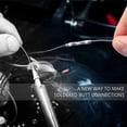 thumbnail image 5 of 50 Pcs White Solder Seal Sleeve Heat Shrink Butt Wire Connectors Gauge 26-24 AWG, 5 of 6