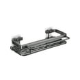 thumbnail image 2 of TIMIFIS Storage Rack Shower Trolley Rack Storage Rack Internal Shower Self Adhesive Rack Storage Rack Aluminum Alloy Bathroom Shower Wall Storage Rack Bathroom Accessories, 2 of 6