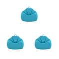 thumbnail image 2 of Yuarrent Hacer declaración elegante muebles de sala de estar cubierta de silla Puff sofá Lazy sofá azul cielo Type1 NO1, 2 of 6
