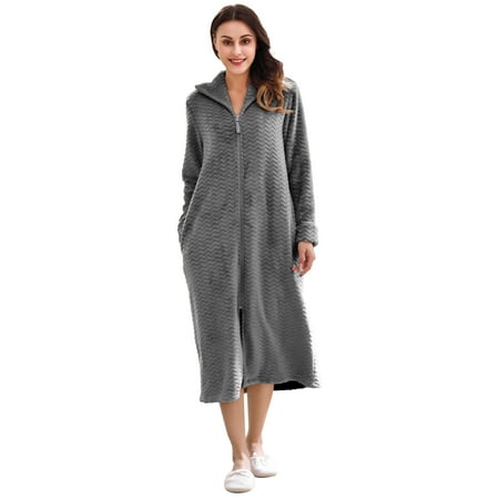 

Richie House Women s long sleeve robe RHW2856