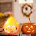 thumbnail image 1 of Suncoda Lamp, Halloween Pumpkin Lantern Upgrade Lantern Lights Two Color Changing Light Up Pumpkin Outdoor for Halloween Party Decoration Battery Included, 1 of 7