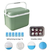 ACDANC 5 Liter Camping Cooler - Hard Ice Retention Cooler Lunch Box - Portable Small Insulated Cooler