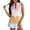 06-Pink, variant on KHONTS Women's Quarter Zip Golf Shirts Sleeveless with Collar Tennis Tank Tops Athletic Workout Activewear 14-Yellow XL