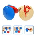 thumbnail image 1 of TAILTOSS 6Pcs Finger Castanets Assorted Color Percussion Instruments for Sensory Development in Music Learning, 1 of 8