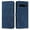 Blue, variant on For Samsung Galaxy S10 Plus Phone Case Leather Wallet Case with Card Holder Phone Cover For Samsung Galaxy S10 Plus