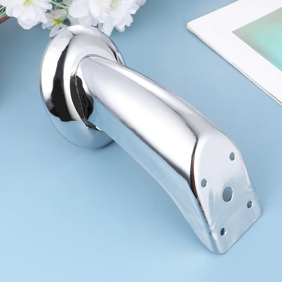 AURARMLET 4Pcs Non-slip Furniture Leg Risers Iron Silver Modern Support for DIY Projects