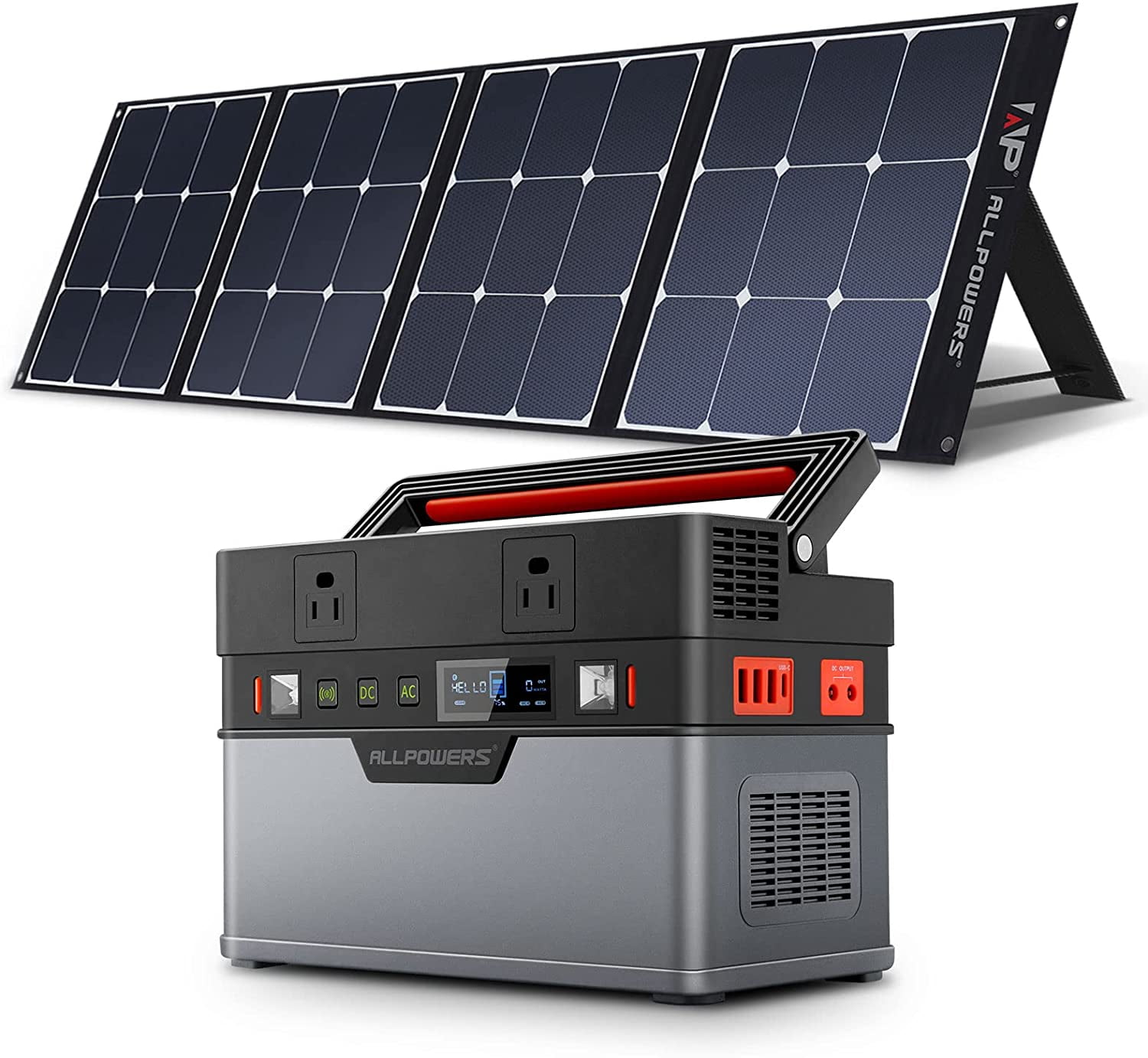 Buy ALLPOWERS 700W 606Wh Portable Power Station with 120W 20V 6A