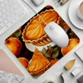 Thanksgiving Pumpkin Pie Mouse Pads, Rectangle Cloth Mousepad for