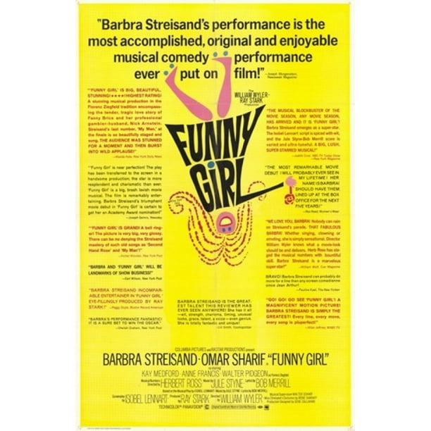Funny Girl Movie Poster (11 x 17)