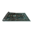 thumbnail image 2 of Ahgly Company Indoor Rectangle Persian Light Blue Traditional Area Rugs, 7' x 9', 2 of 4