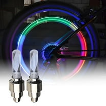 Bike Tire Lights,2-Pack Colorful Spoke Lights with 7 Colors Motion Sensor,Waterproof Bicycle Wheel Lights for Night Riding,Easy Install for Adult Bike Accessories