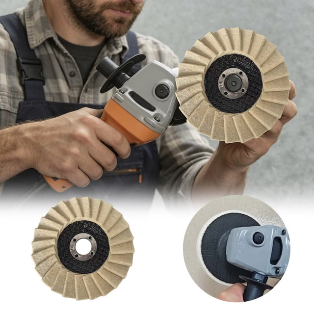 Outdor Roue Plate pour le Travail du Bois : Couvercle de Roue à Disque Plate pour Projets de Ponçage et de Finition
