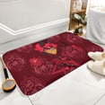 thumbnail image 5 of Hazbin Hotel Bathroom Rugs, Soft Absorbent Plush Bath Mat, Non-Slip, Machine Washable Bath Shower Mat, Floor Carpet for Bathtub&Sink, 5 of 8