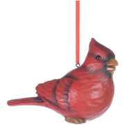 5 inch(s)  Resin Red Cardinal Ornament, Assorted Facial Expressions