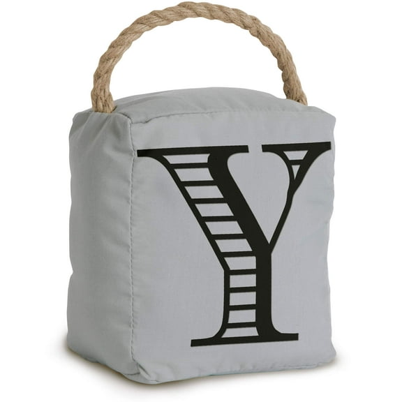 Pavilion Gift Company 72184 Door Stopper, 5 by 6-Inch, Monogrammed Y