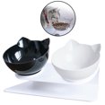 thumbnail image 1 of Cat Bol Alimentaire Réglable Antidérapant Mignon pour Animaux de Compagnie Bowl Cat avec Base, 1 of 6