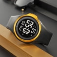 thumbnail image 4 of Reloj digital para estudiantes: reloj de pulsera deportivo resistente al agua para exteriores con alarma, cronómetro y pantalla luminosa para correr, hacer senderismo y para uso diario., 4 of 6