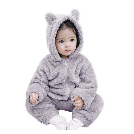 

adviicd Mother Day Gift Boys Girls Long Sleeve Jumpsuit For Babys Clothes Solid Colours Joys Girl
