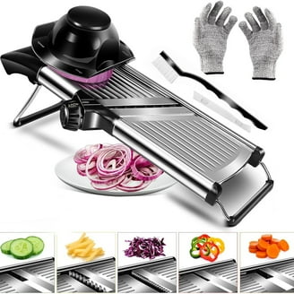 Fullstar Mandoline Slicer, 11-in-1 Vegetable Grater, Spiralizer