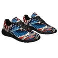 thumbnail image 6 of Patriotic Eagle God Bless America Shoes Sneakers for Women Men Black Size 9.5, 6 of 7