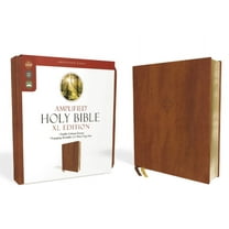 Amplified Holy Bible, XL Edition, Leathersoft, Brown, (Hardcover)