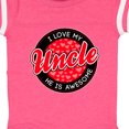 thumbnail image 4 of Inktastic I Love My Uncle Boys or Girls Baby Bodysuit, 4 of 5
