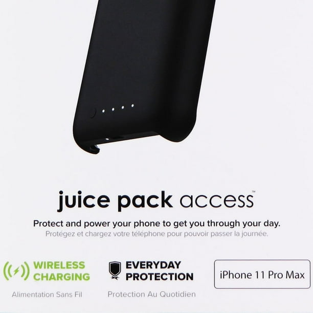 Mophie Juice Pack Access Charging Case for iPhone 11 Pro Max - Black