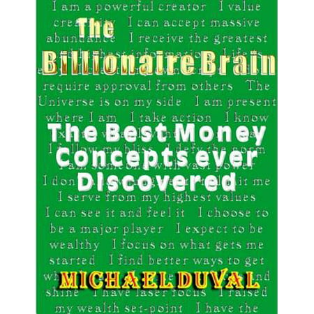 The Billionaire Brain : The Best Money Concepts Ever Discovered - (Best Cartridge For Clearaudio Concept)