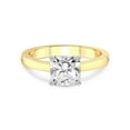 thumbnail image 3 of 3 Carat IGI Certified Radiant Shape Lab Grown Diamond Engagement Ring | 14K Yellow Gold |Elsa Hidden Accents Solitaire Lab Diamond Ring | FG-VS1-VS2 Quality Friendly Diamonds, 3 of 5