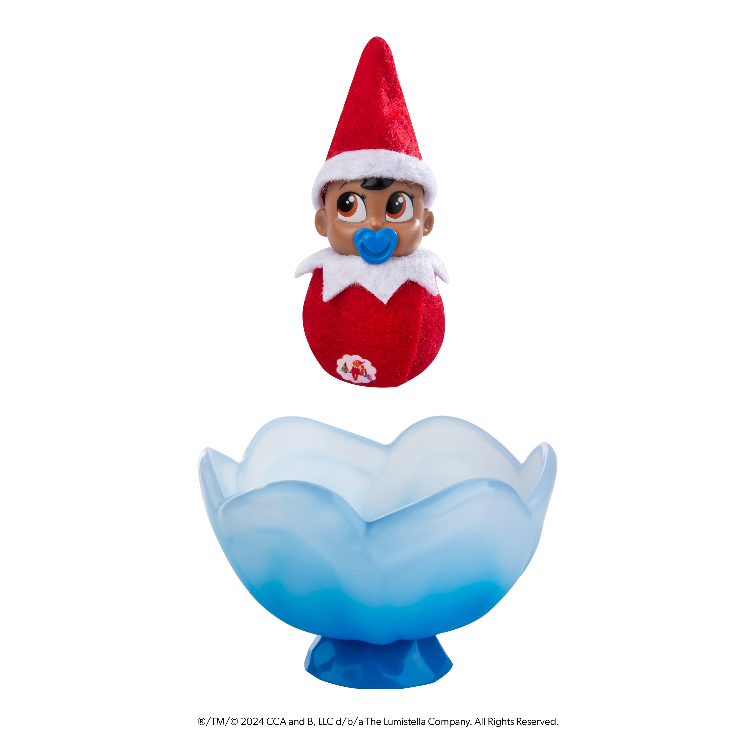 The Elf on the Shelf Frost Pips Mini Blooms Elf Baby (Brown-Eyed Boy)