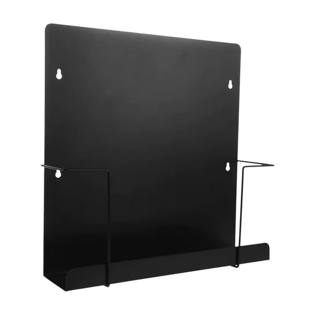 Soporte para guardar discos, expositor, estante minimalista para montar en la pared para periódicos, sala de estar, cafetería,