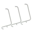 thumbnail image 7 of 3 Pcs Pegboard Hook for Workshop Hardware Bracket, 7 of 7