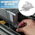 thumbnail image 2 of Refrigerador de aceite automático Unique Bargains No.2741880101 para Mercedes-Benz C350e 2016-2018 tono plateado de aluminio, 2 of 7