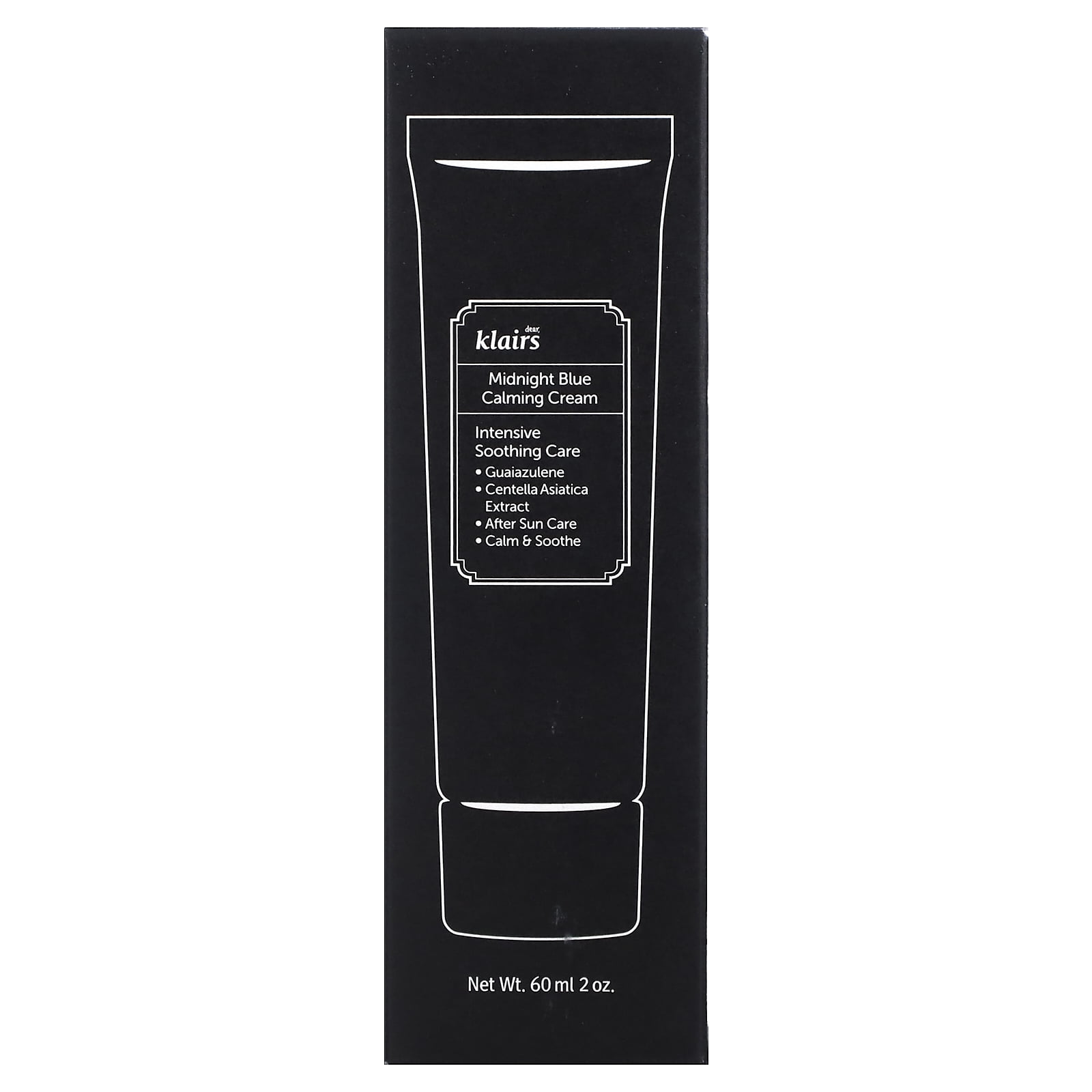 [Dear Klairs] Midnight Blue Calming Cream 2 oz (60 ml) | for oily, troubled and sensitive skin